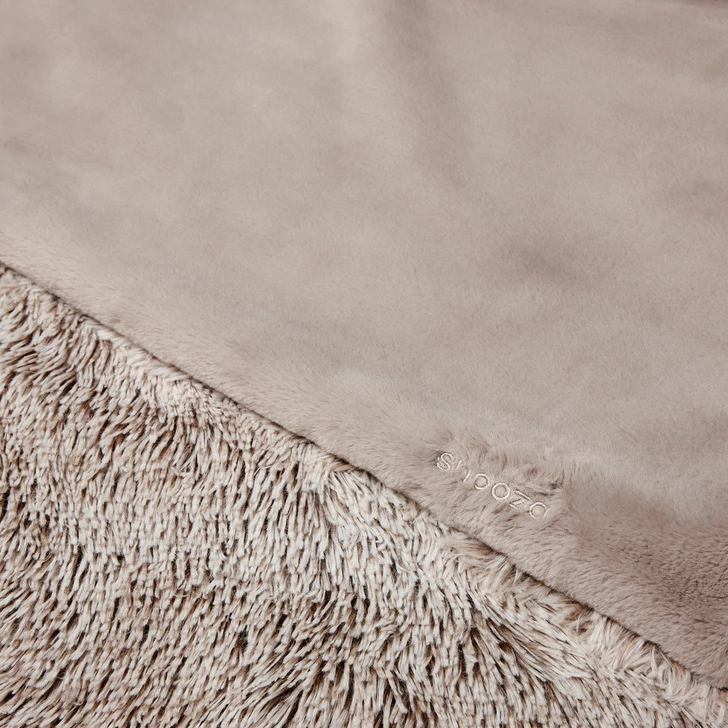 Snooza Calming Cuddler Blanket in Mink - Soothing and Warming - Two Sizes