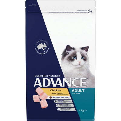 Advance Chicken Adult Cat Food - Packed with Nutrients, Antioxidants and Prebiotic Fibre