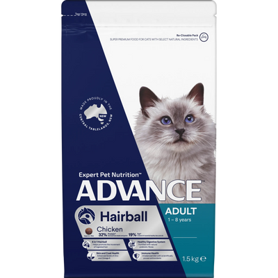 Advance Adult Cat Food – Hairball
