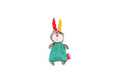 GiGwi Refillable Catnip Rabbit - With Mess-Free Catnip Teabag Refills!