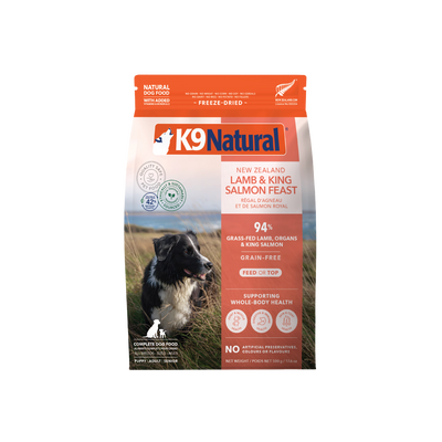 K9 Natural Grain-Free Lamb & King Salmon Feast 500G