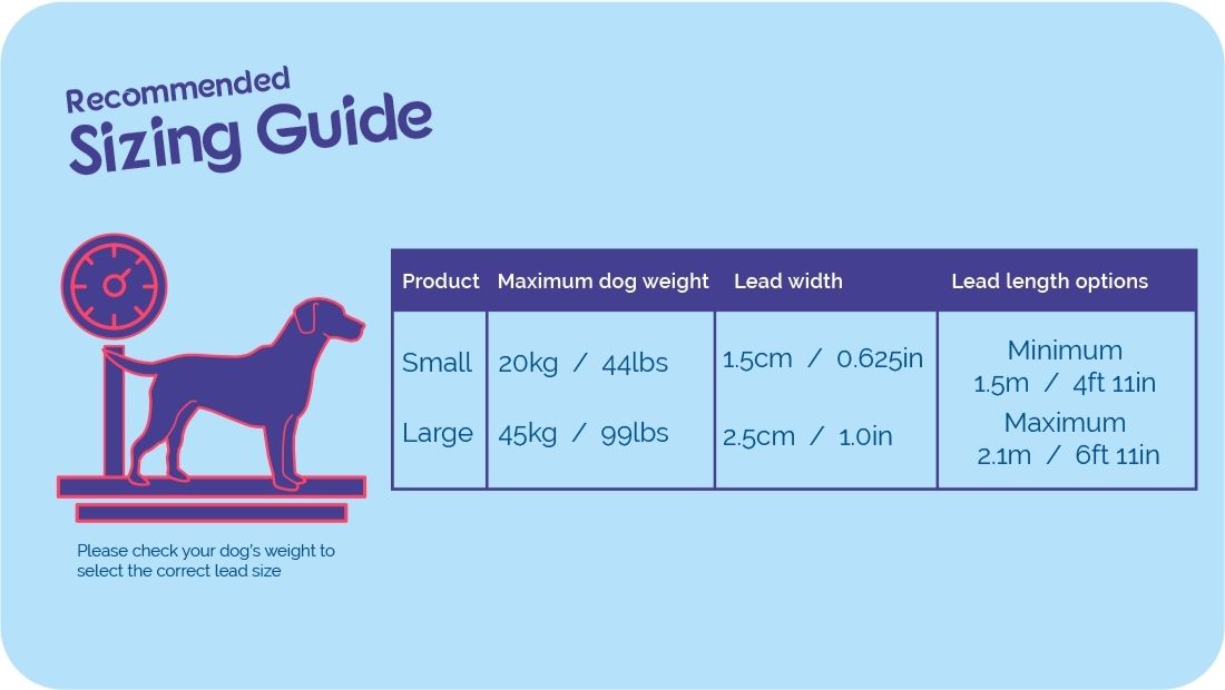 Company of Animals Active Lead by Halti - Perfect for Running, in Various Colours - Large