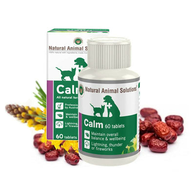 Natural Animal Solutions "Calm" Remedy for Cats & Dogs - 100ml Liquid