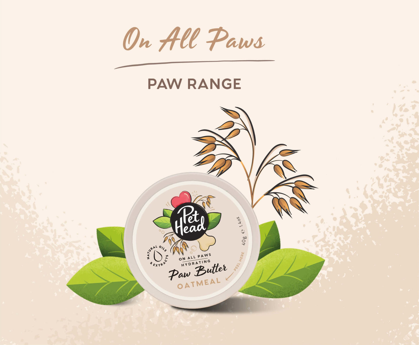 Pet Head On All Paws Moisturising Paw Butter
