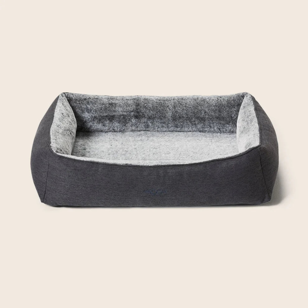 Snooza Luxe Ortho Snuggler in Chinchilla - Super Comfort for all Dogs - Three Sizes