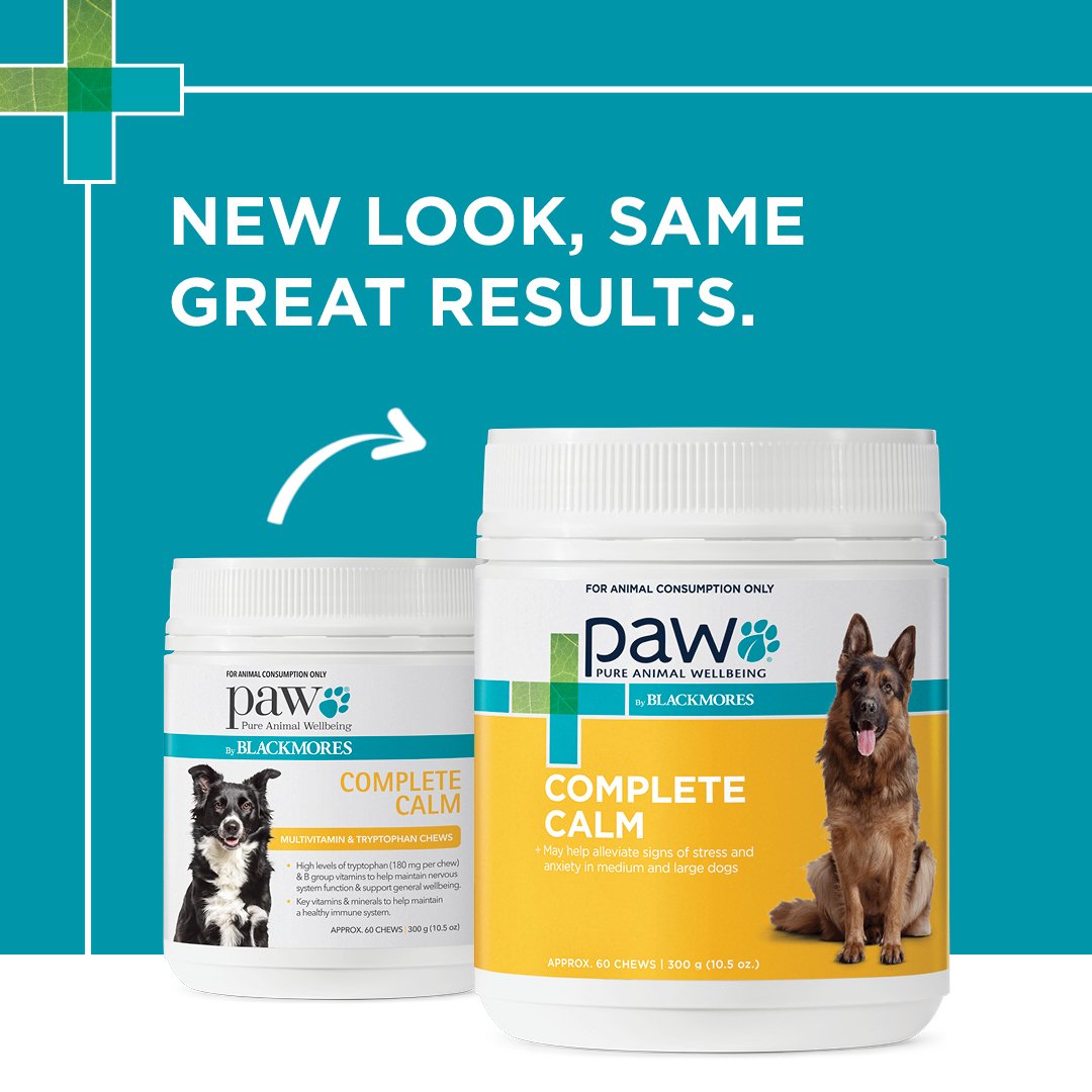 Blackmores Paw – Complete Calm Chews in Two Sizes