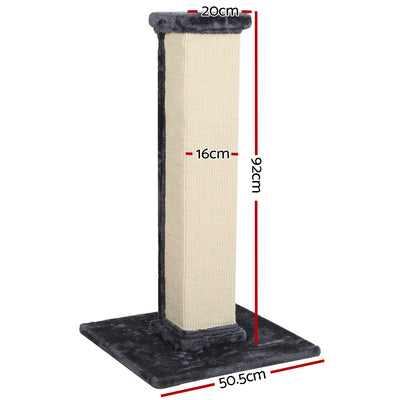 92cm Tall Traditional Style Cat Scratching Post - Keep Your Furniture Safe!