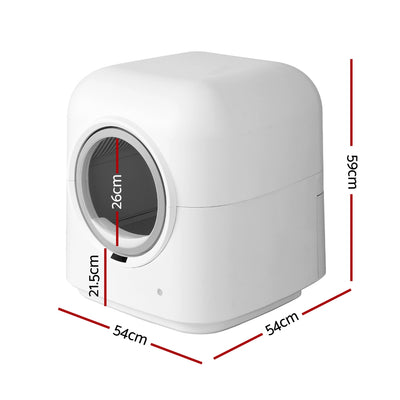 Large Automatic Cat Litter Box - Smart Self-Cleaning with App Control