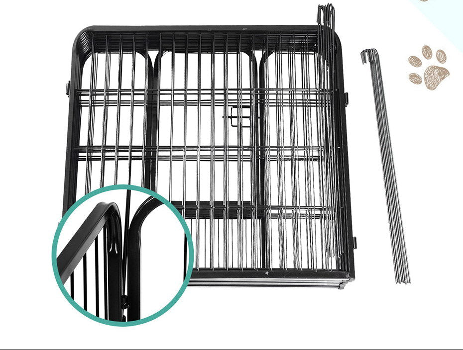 32" Steel 8 Panel Playpen with Multiple Configuration Options