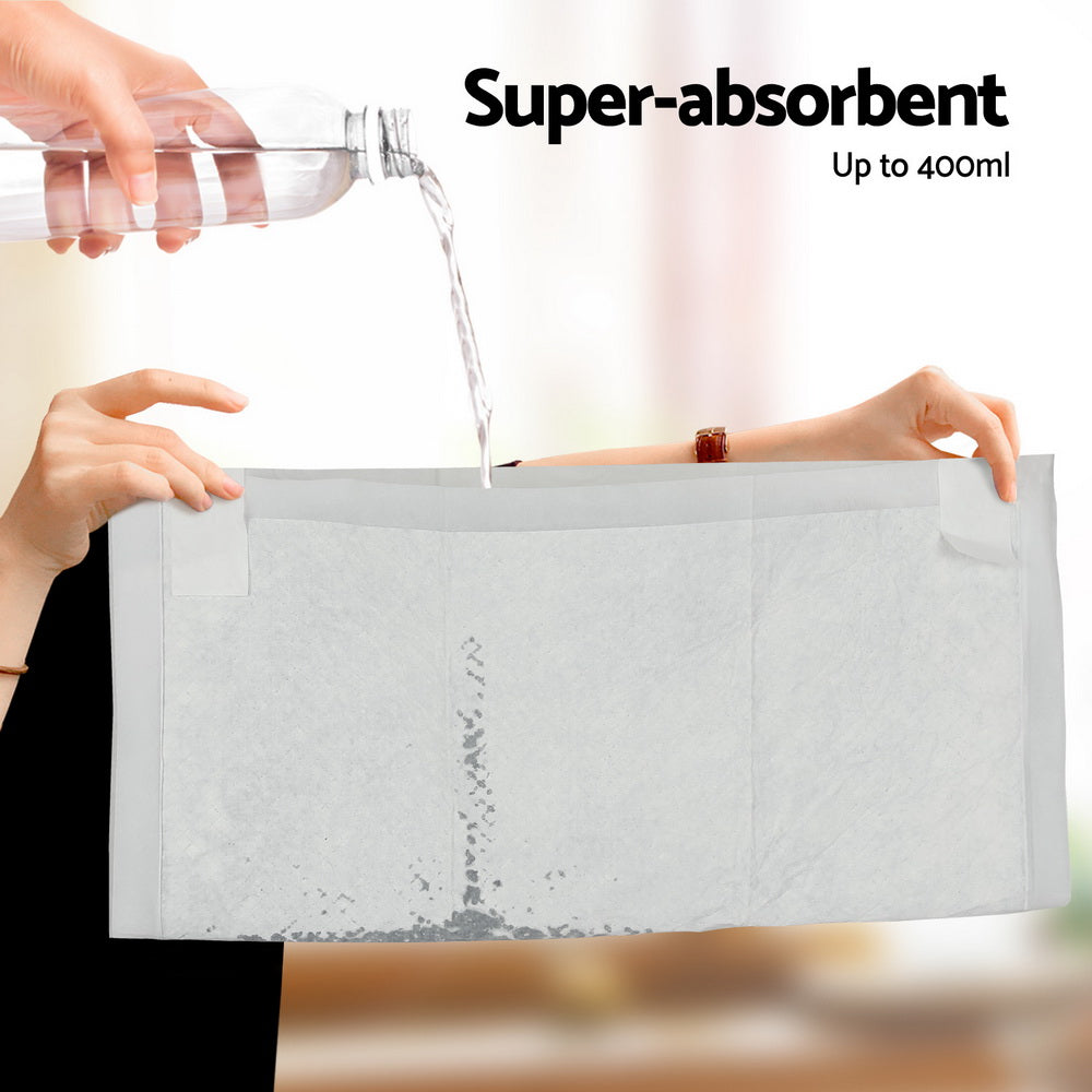400pcs 60x60cm Super Absorbent Puppy Training Pads - Grey