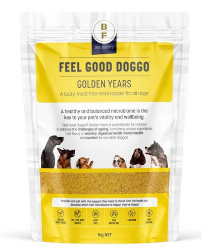 Feel Good Doggo Golden Years Meal Topper