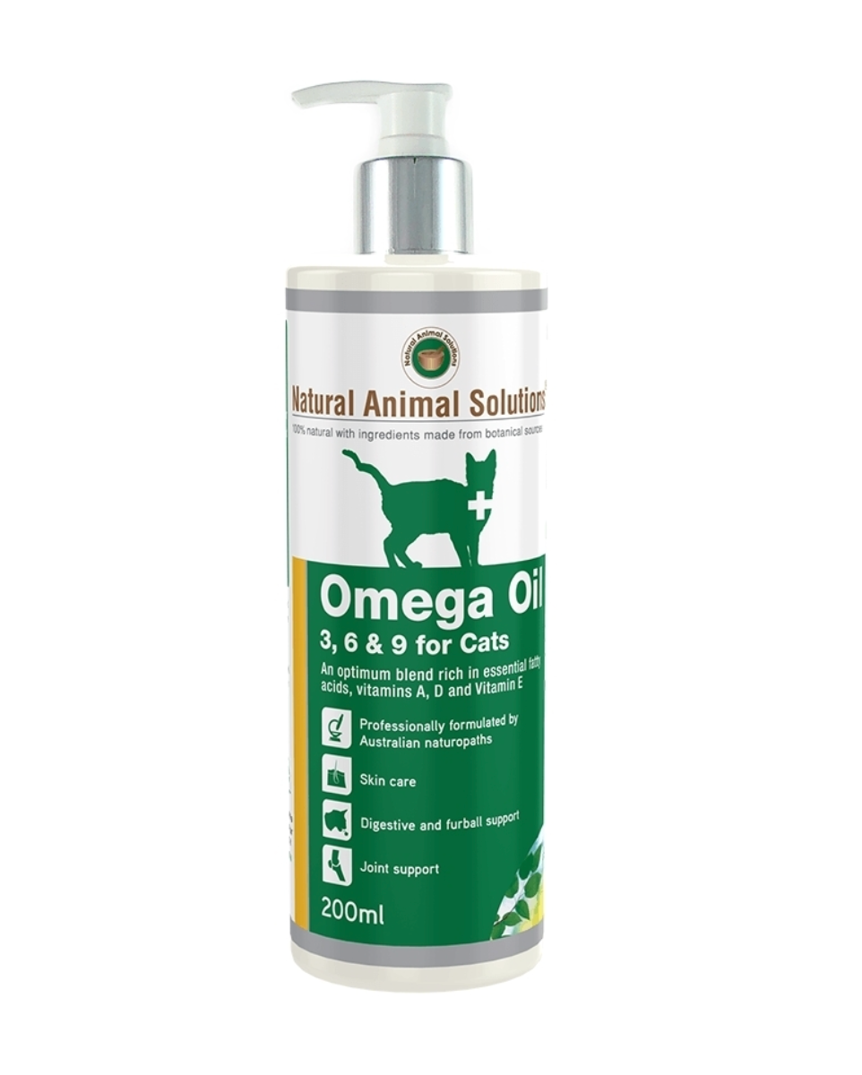 Natural Animal Solutions - Omega 3,6 & 9 for Cats 200ml