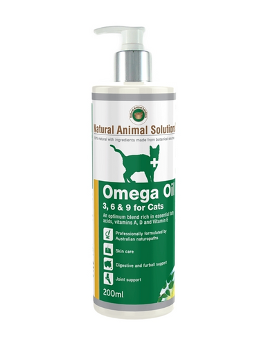 Natural Animal Solutions - Omega 3,6 & 9 for Cats 200ml