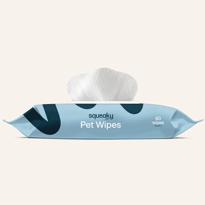 Squeaky Gentle Probiotic Pet Wipes – Freshly Scented