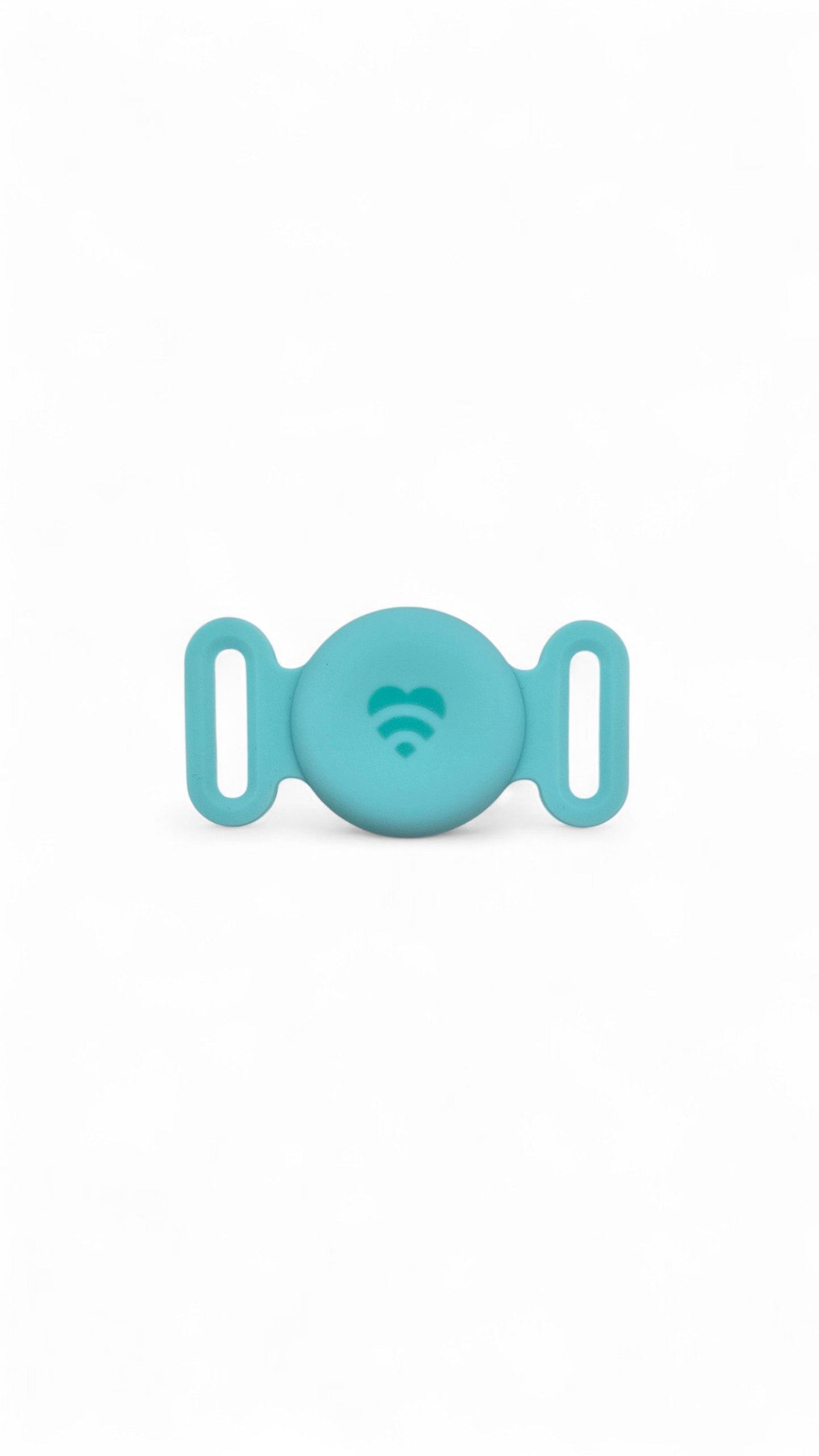 Lovefone Silicone "Find My" Apple AirTag Holder for Pet Collars - Light Blue