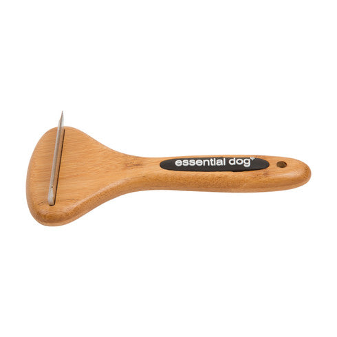 Natural Bamboo Deshedding Tool for Cats & Dogs