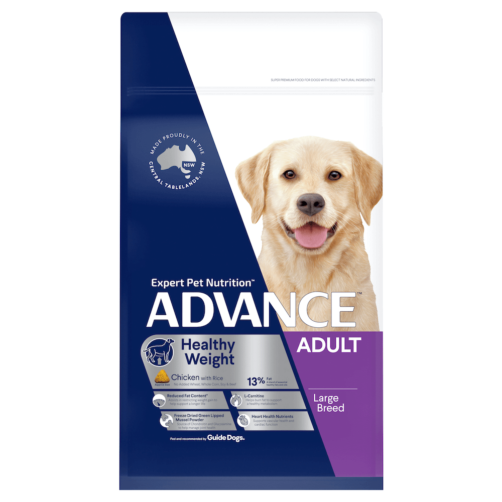 Advance Adult Dog Food for Large Breeds – Healthy Weight 13kg