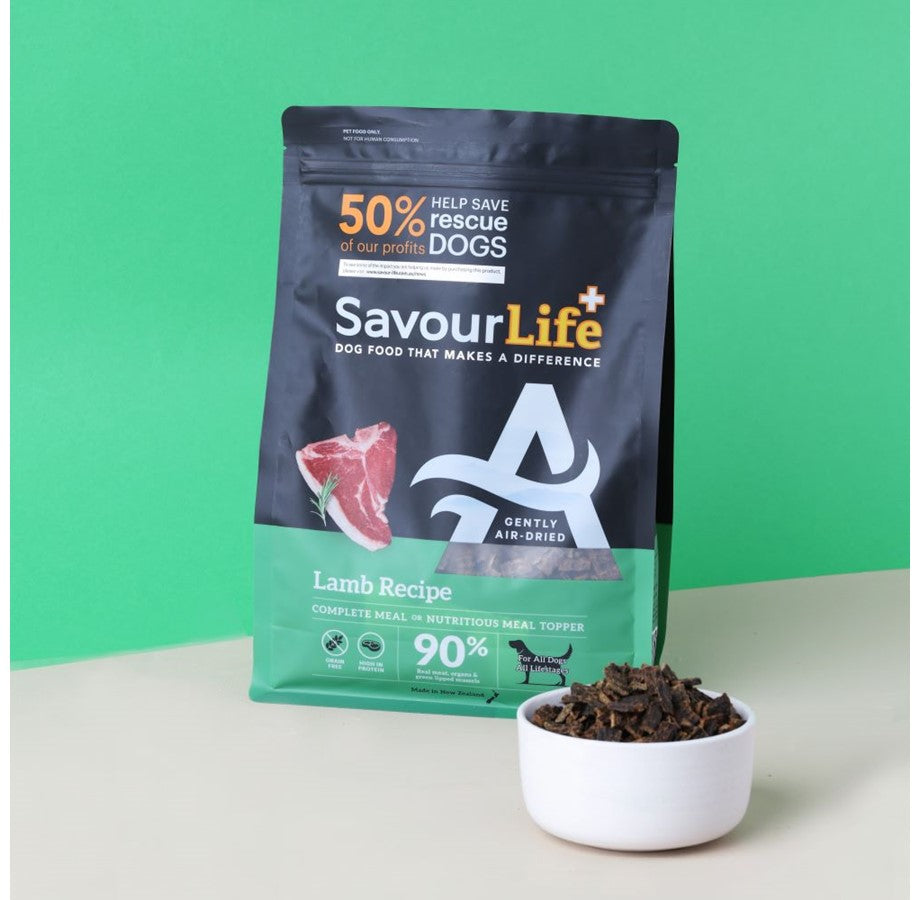 SavourLife Adult Dog Food – Air Dried Lamb Recipe