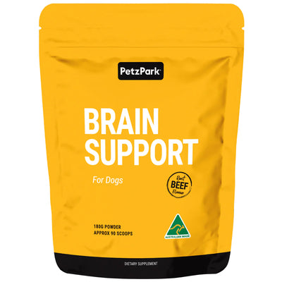 PetzPark Brain Support - Australia's Only Brain Health Supplement for Dogs - Two Sizes