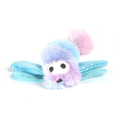 GiGwi Catch & Scratch Ice Cream Dragonfly - Plush Catnip Fun!