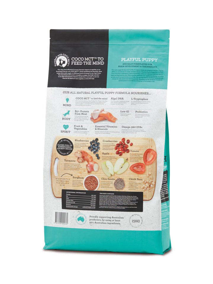 Cherish – Playful Puppy Dog Food - Carefully Balanced for Growing Pups