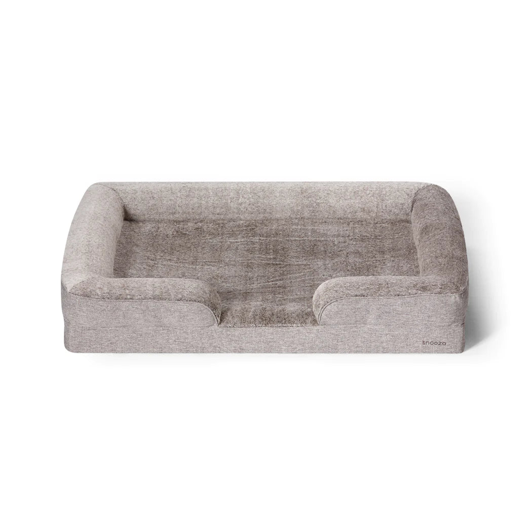 Snooza Ultra Luxe Retreat Pet Bed in Husky - with Ortho Memory Foam - Two Sizes