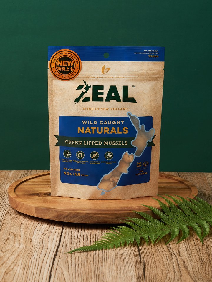 Zeal Wild Caught Naturals - Green Lipped Mussels with Glucosamine 50g