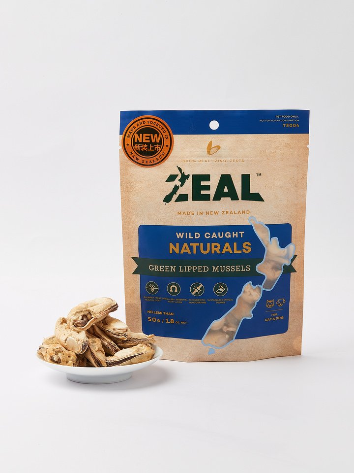 Zeal Wild Caught Naturals - Green Lipped Mussels with Glucosamine 50g