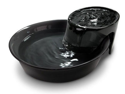 Pioneer Big Max Ceramic Pet Drinking Fountain 3.7L - Black