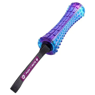 GiGwi Johnny Stick, Push To Mute - Great for Chewing and Playing Fetch! Size M