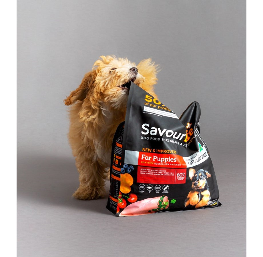 SavourLife Grain Free Food For Puppies – Australian Chicken