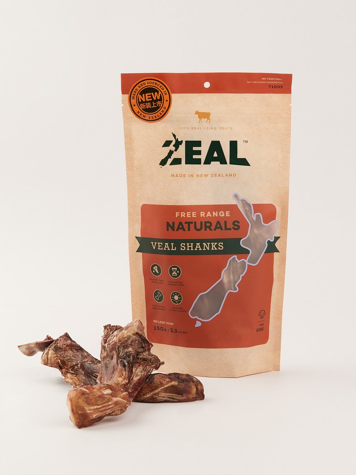Zeal Free Range Naturals – Veal Shanks to Support Oral Health - 150g