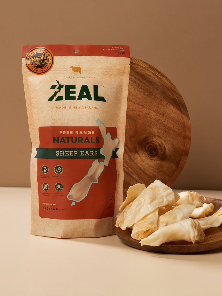 Zeal Free Range Naturals – Sheep Ears for Healthy Teeth & Gums - 125g