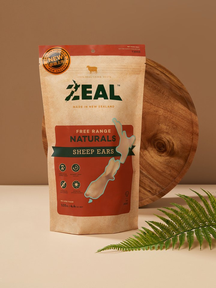 Zeal Free Range Naturals – Sheep Ears for Healthy Teeth & Gums - 125g