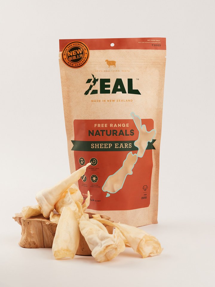 Zeal Free Range Naturals – Sheep Ears for Healthy Teeth & Gums - 125g