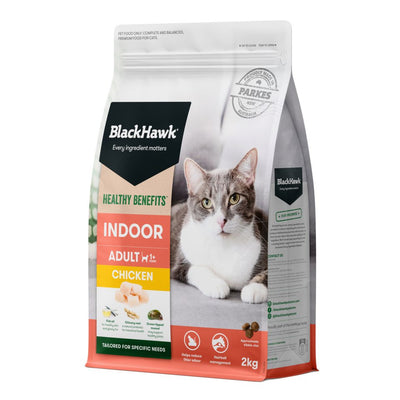 Black Hawk Adult Cat Food - Healthy Benefits for Indoor Cats - Chicken