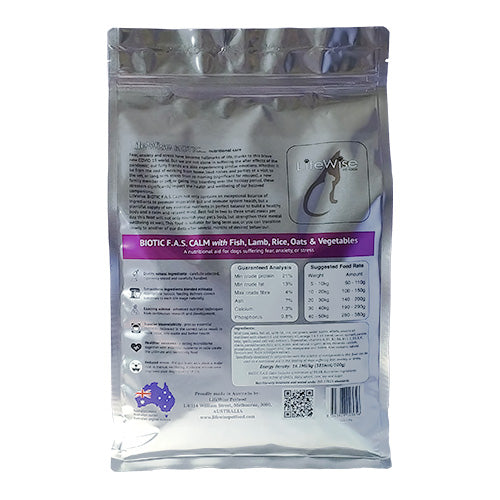 LifeWise BIOTIC Adult Dog Food – F.A.S. Calm - Nutritional Care
