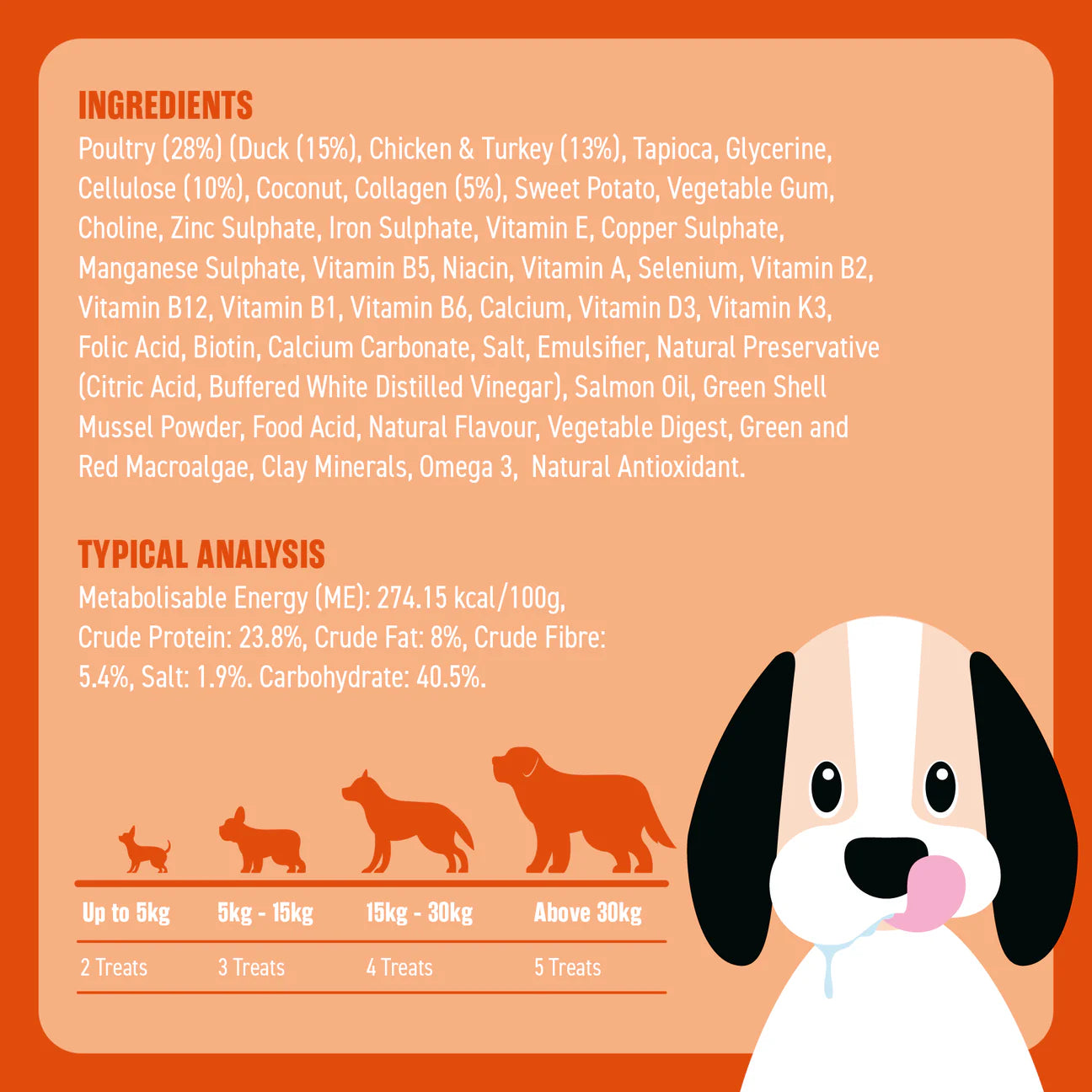 Bell & Bone Healthy Treats Duck (Weight & Energy) 130G - For Pups Over 6 Months