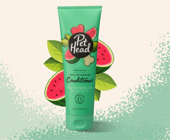 Pet Head Furtastic Watermelon Range, Natural Grooming for Curly Haired Dogs
