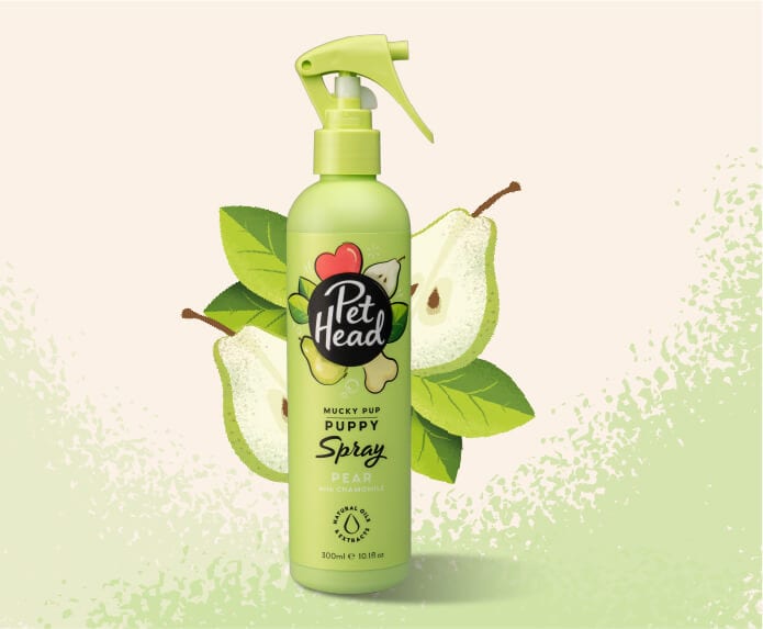 Pet Head Mucky Pup Natural Prickly Pear Shampoo, Conditioner and Spray for Puppies