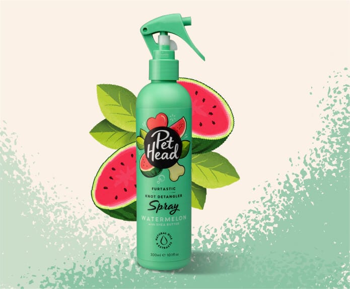 Pet Head Furtastic Watermelon Range, Natural Grooming for Curly Haired Dogs