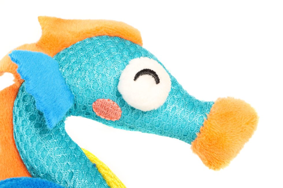GiGwi Dental Mesh Catnip Seahorse - For Clean and Healthy Cat Teeth!