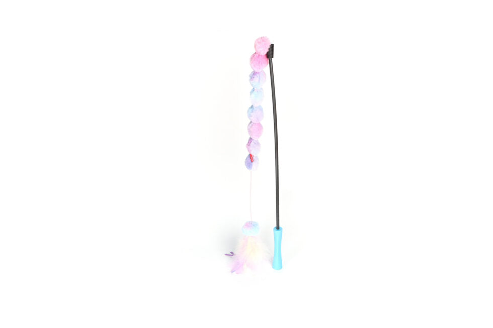 GiGwi Ice Cream Feather Teaser Wand - Unbeatable Toy for Cats & Kittens!
