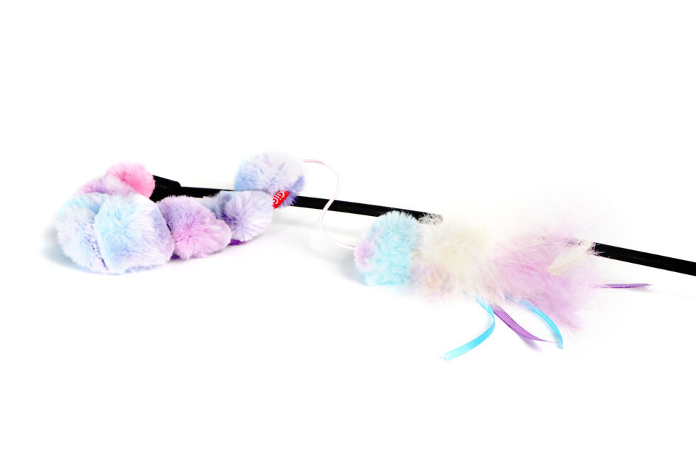 GiGwi Ice Cream Feather Teaser Wand - Unbeatable Toy for Cats & Kittens!