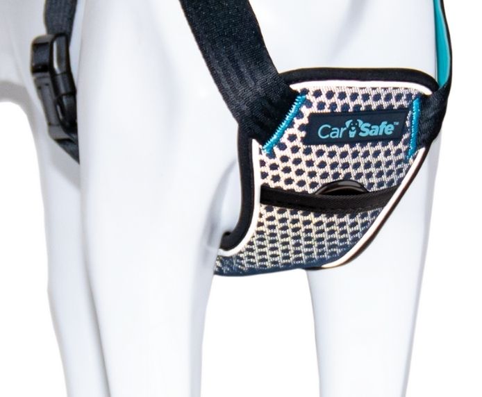 CarSafe Crash Tested Harness for Car Travel and Walking – Blue