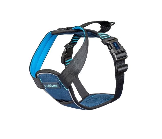 CarSafe Crash Tested Harness for Car Travel and Walking – Blue