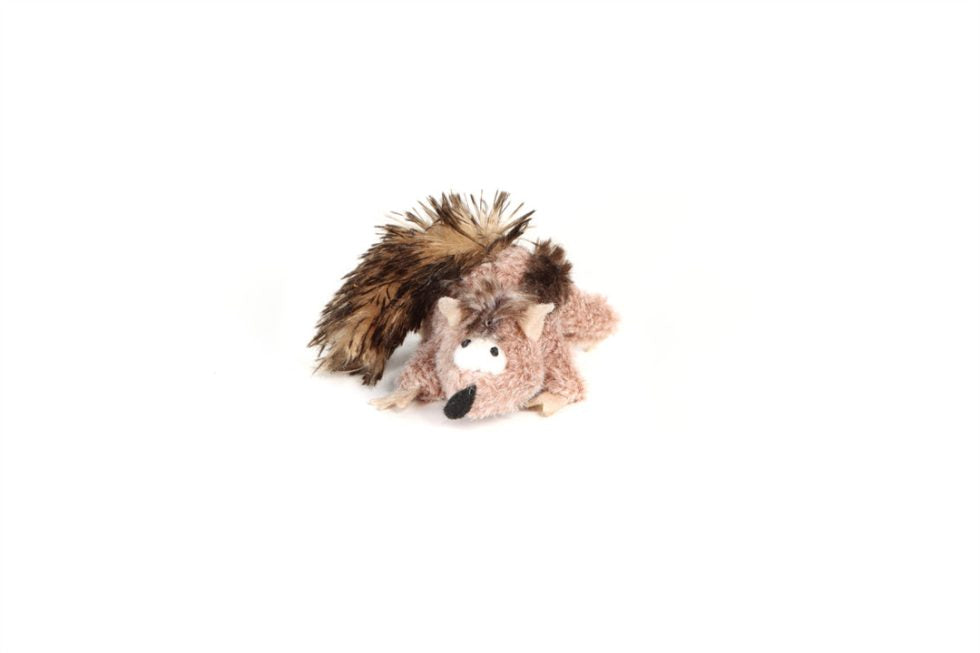 GiGwi Catch & Scratch Chipmunk - Stuffed with the Finest Catnip!