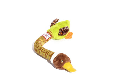 GiGwi Crunchy Neck Plush Duck - Fun, Unique Dog Toy in Various Sizes!