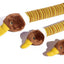 GiGwi Crunchy Neck Plush Duck - Fun, Unique Dog Toy in Various Sizes!