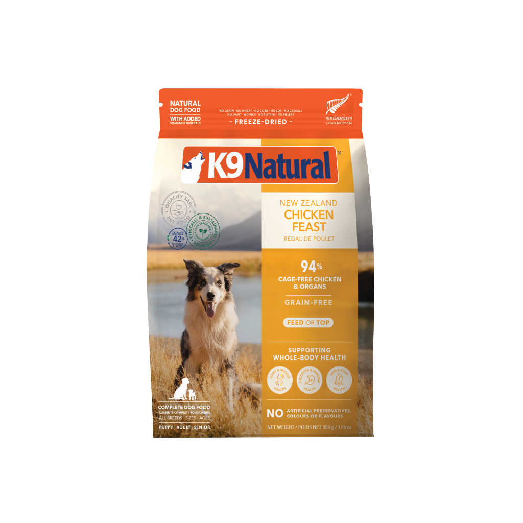 K9 Natural Grain-Free Chicken Feast 500G